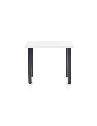 Stół MODEX 2 90 blat - biały, nogi - czarne