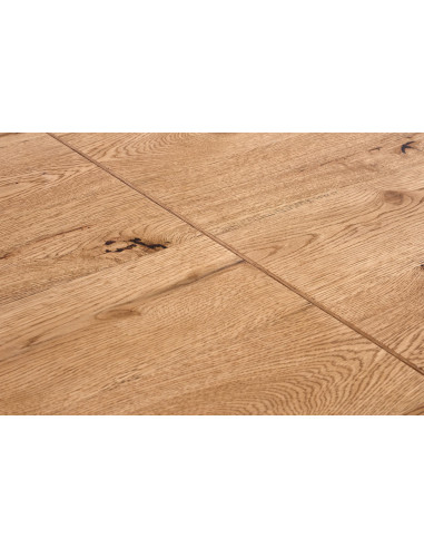 MASSIVE Stół Rozkładany 160-250cm Jasny Dąb/Czarny - Przestrzeń i Styl