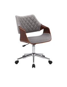 COLT Fotel Gabinetowy Pikowany Velvet Popielaty, Mechanizm Podstawowy