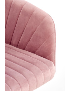 FRESCO Fotel Młodzieżowy Velvet Różowy- Słodki Akcent w Młodzieżowym Pokoju 2