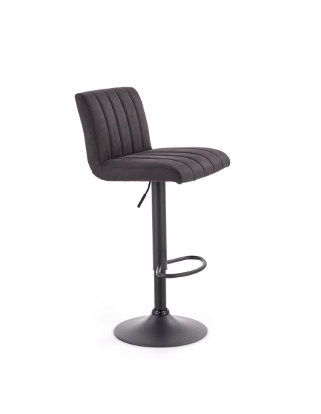 H89 Hoker Popiel/Czarny, Eco Skóra, Regulowana Wysokość