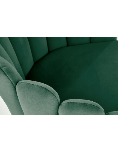 K410 Krzesło Velvet C.Zielone - Nowoczesna Elegancja w Jadalni