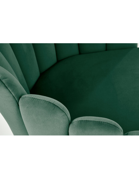 K410 Krzesło Velvet C.Zielone - Nowoczesna Elegancja w Jadalni