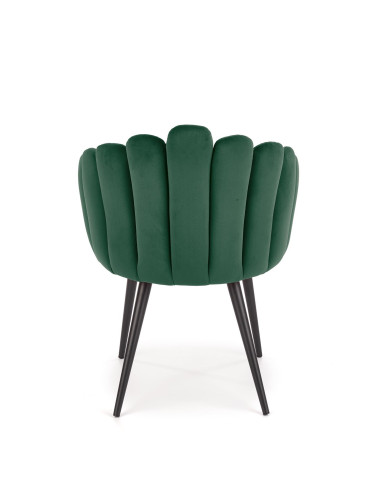 K410 Krzesło Velvet C.Zielone - Nowoczesna Elegancja w Jadalni