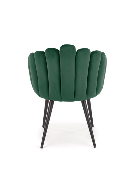 K410 Krzesło Velvet C.Zielone - Nowoczesna Elegancja w Jadalni