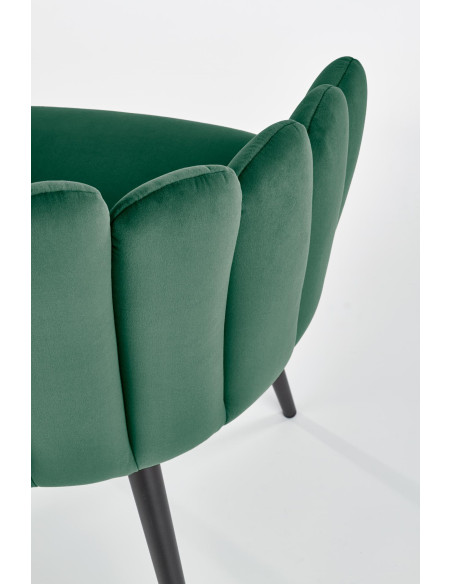 K410 Krzesło Velvet C.Zielone - Nowoczesna Elegancja w Jadalni