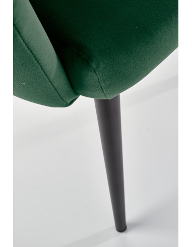 K410 Krzesło Velvet C.Zielone - Nowoczesna Elegancja w Jadalni