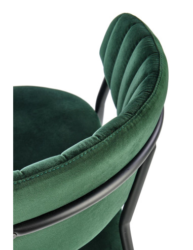 K426 Krzesło Velvet Ciemna Zieleń - Elegancja i Wygoda w Zasięgu Ręki