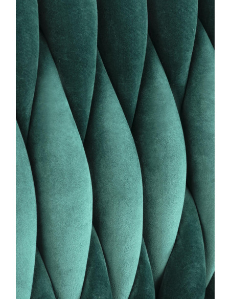 K436 Krzesło Ciemny Zielony Velvet / Złote Nogi - Elegancja i Prestiż