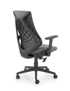 RUBIO Fotel Gabinetowy Popielaty/Czarny - Nowoczesność i Komfort Pracy 2