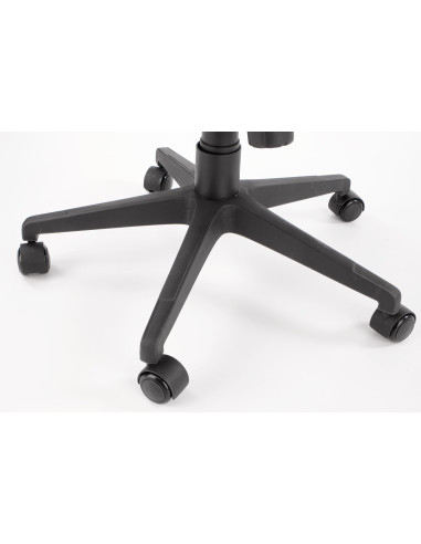 Fotel gabinetowy ESTREMO popielaty/czarny