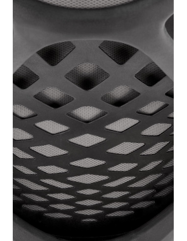 Fotel gabinetowy ESTREMO popielaty/czarny