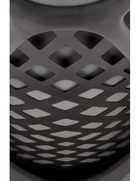 Fotel gabinetowy ESTREMO popielaty/czarny