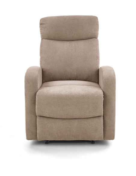 OSLO 1S Fotel Rozkładany Beżowy - Komfort i Styl
