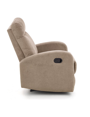 OSLO 1S Fotel Rozkładany Beżowy - Komfort i Styl