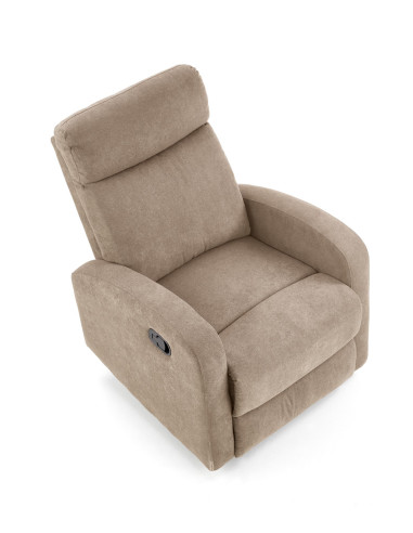 OSLO 1S Fotel Rozkładany Beżowy - Komfort i Styl