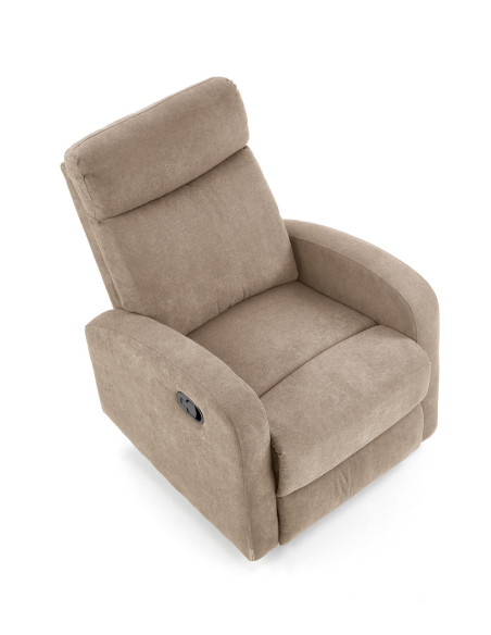 OSLO 1S Fotel Rozkładany Beżowy - Komfort i Styl