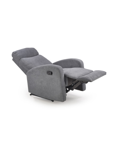 OSLO 1S Fotel Rozkładany Ciemny Popiel - Nowoczesność i Wygoda