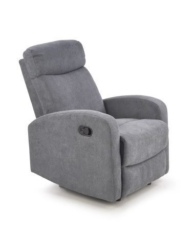 OSLO 1S Fotel Rozkładany Ciemny Popiel - Nowoczesność i Wygoda