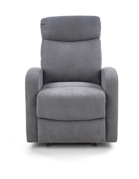 OSLO 1S Fotel Rozkładany Ciemny Popiel - Nowoczesność i Wygoda