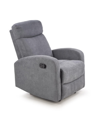 OSLO 1S Fotel Rozkładany Ciemny Popiel - Nowoczesność i Wygoda