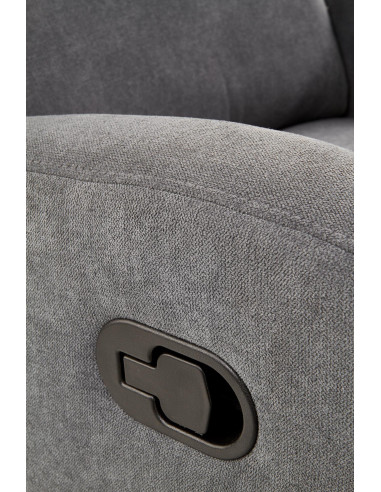 OSLO 1S Fotel Rozkładany Ciemny Popiel - Nowoczesność i Wygoda