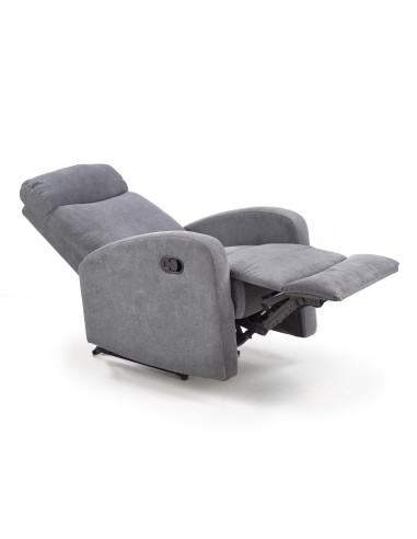 OSLO 1S Fotel Rozkładany Ciemny Popiel - Nowoczesność i Wygoda