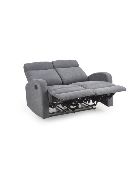 OSLO 2S Sofa Rozkładana Dwuosobowa Ciemny Popiel - Design i Funkcjonalność