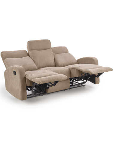 OSLO 3S Sofa Rozkładana Trzyosobowa Beżowa - Wygoda i Styl