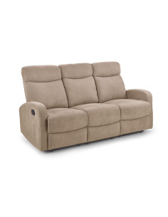 OSLO 3S Sofa Rozkładana Trzyosobowa Beżowa - Wygoda i Styl 2