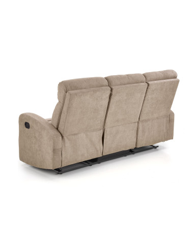 OSLO 3S Sofa Rozkładana Trzyosobowa Beżowa - Wygoda i Styl
