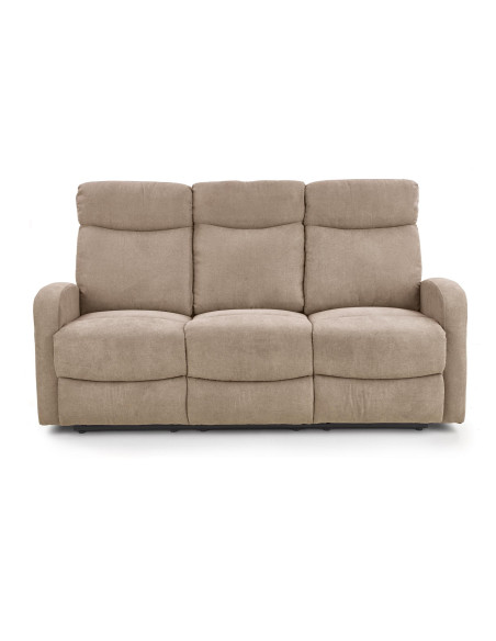 OSLO 3S Sofa Rozkładana Trzyosobowa Beżowa - Wygoda i Styl
