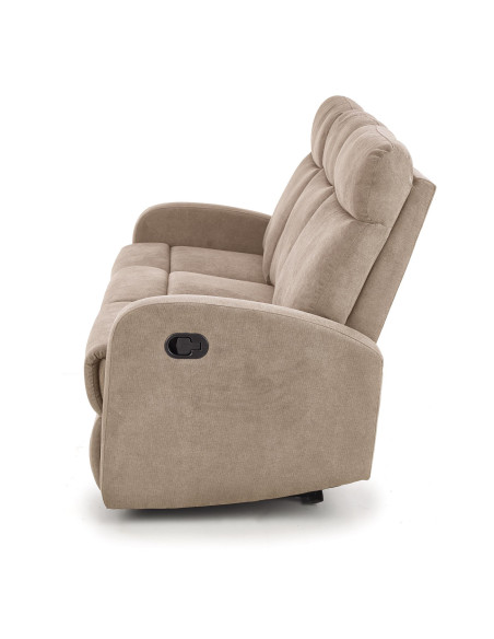 OSLO 3S Sofa Rozkładana Trzyosobowa Beżowa - Wygoda i Styl