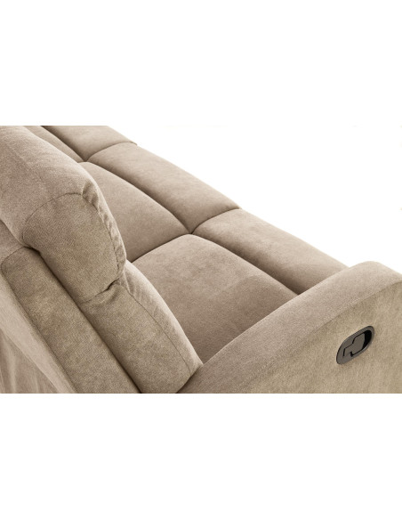 OSLO 3S Sofa Rozkładana Trzyosobowa Beżowa - Wygoda i Styl
