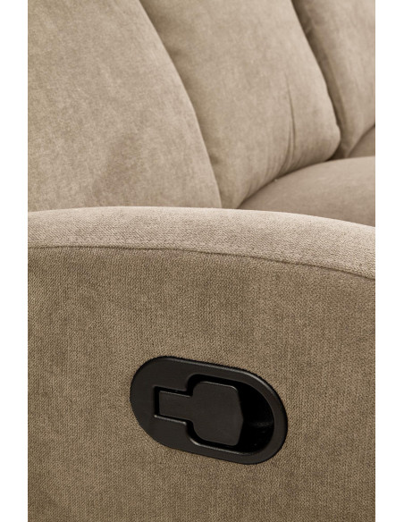 OSLO 3S Sofa Rozkładana Trzyosobowa Beżowa - Wygoda i Styl