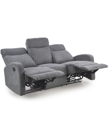 OSLO 3S Sofa Rozkładana Trzyosobowa Ciemny Popiel - Przestrzeń i Komfort