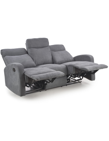 OSLO 3S Sofa Rozkładana Trzyosobowa Ciemny Popiel - Przestrzeń i Komfort