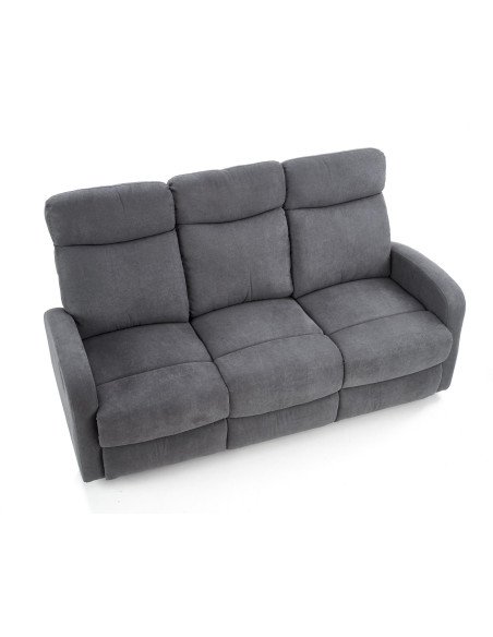 OSLO 3S Sofa Rozkładana Trzyosobowa Ciemny Popiel - Przestrzeń i Komfort