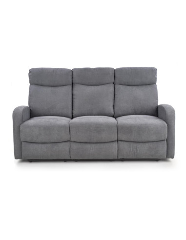 OSLO 3S Sofa Rozkładana Trzyosobowa Ciemny Popiel - Przestrzeń i Komfort