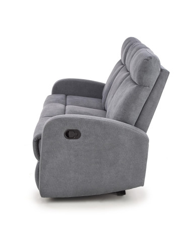 OSLO 3S Sofa Rozkładana Trzyosobowa Ciemny Popiel - Przestrzeń i Komfort