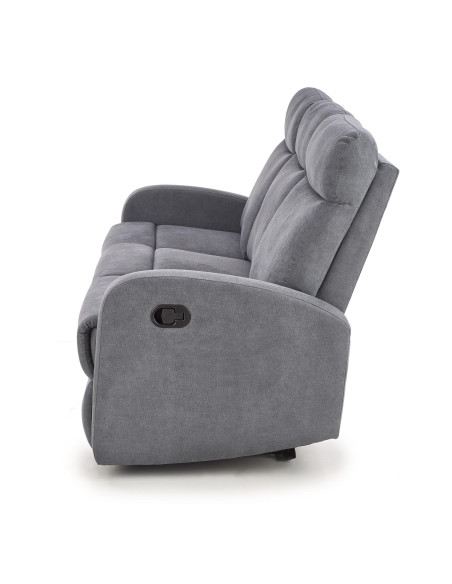 OSLO 3S Sofa Rozkładana Trzyosobowa Ciemny Popiel - Przestrzeń i Komfort