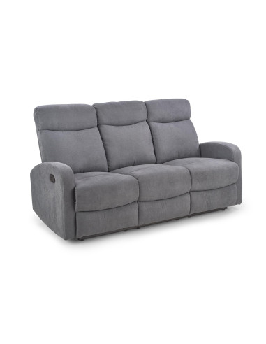 OSLO 3S Sofa Rozkładana Trzyosobowa Ciemny Popiel - Przestrzeń i Komfort