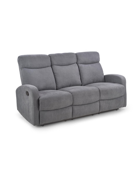 OSLO 3S Sofa Rozkładana Trzyosobowa Ciemny Popiel - Przestrzeń i Komfort