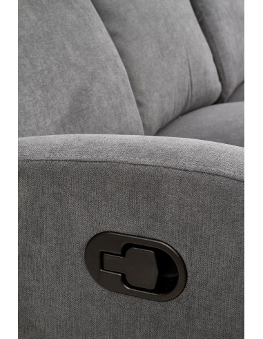 OSLO 3S Sofa Rozkładana Trzyosobowa Ciemny Popiel - Przestrzeń i Komfort