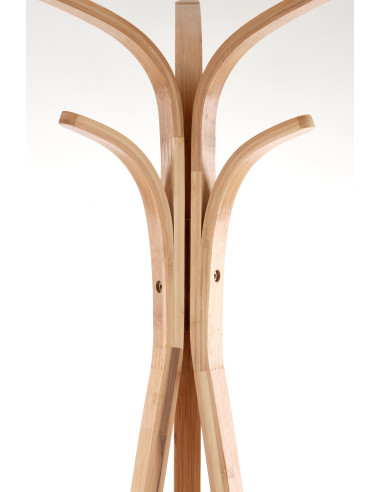 W63 Wieszak Trójnóg z Pojemnikami Naturalny - Praktyczność i Styl