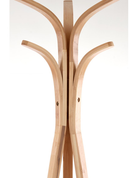 W63 Wieszak Trójnóg z Pojemnikami Naturalny - Praktyczność i Styl