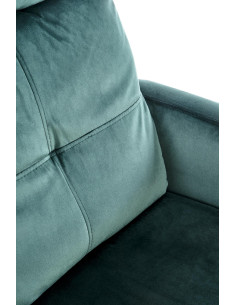 FELIPE 2 fotel wypoczynkowy ciemny zielony, BLUVEL 78  2