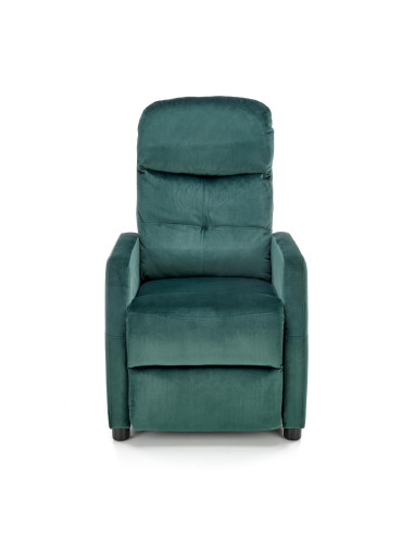 FELIPE 2 fotel wypoczynkowy ciemny zielony, BLUVEL 78 