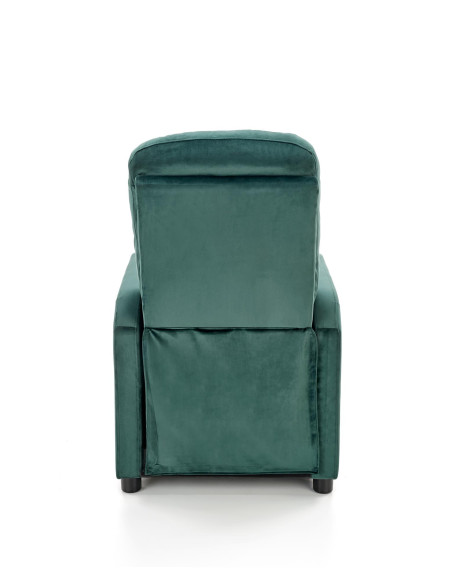 FELIPE 2 fotel wypoczynkowy ciemny zielony, BLUVEL 78 