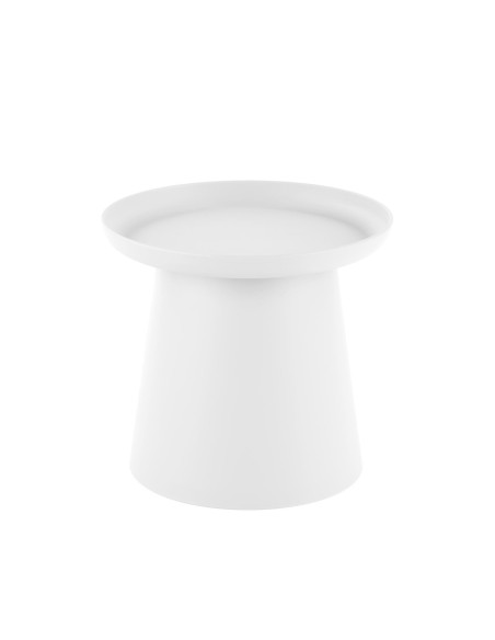 Okrągła ława LEXI biała fi 50 cm